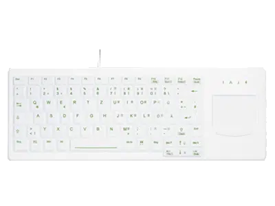Clavier médical 83 touches avec touchpad - IP68 - 
